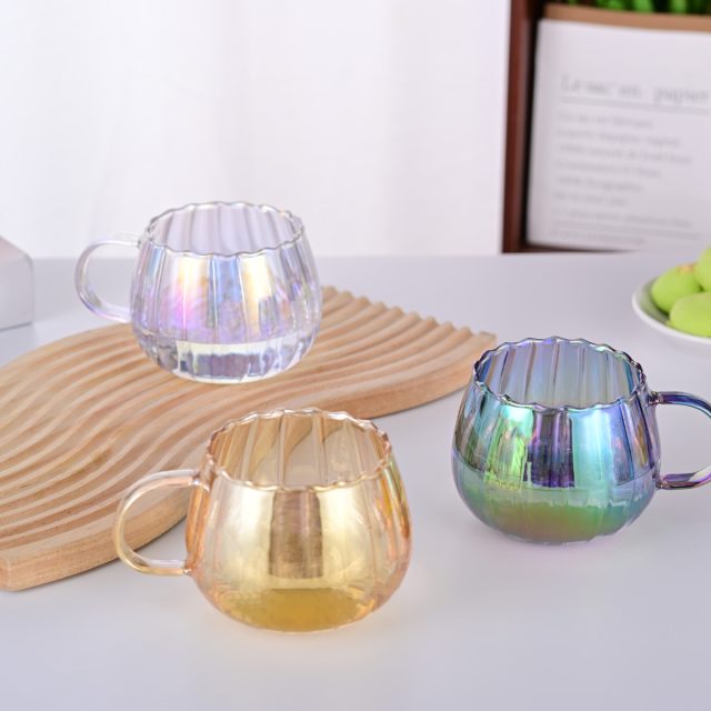 High quality glass mugs (2)