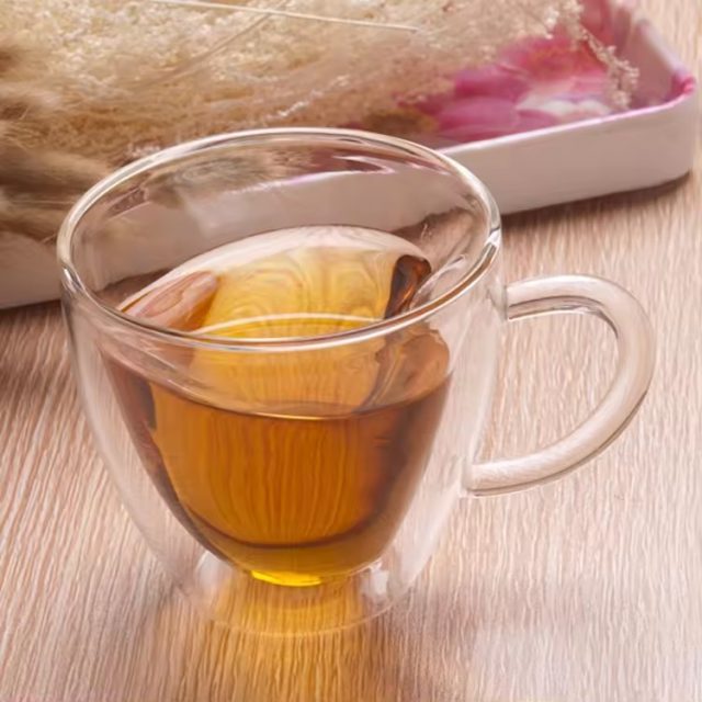 High quality glass tea cups (2) High quality glass tea cups (2)