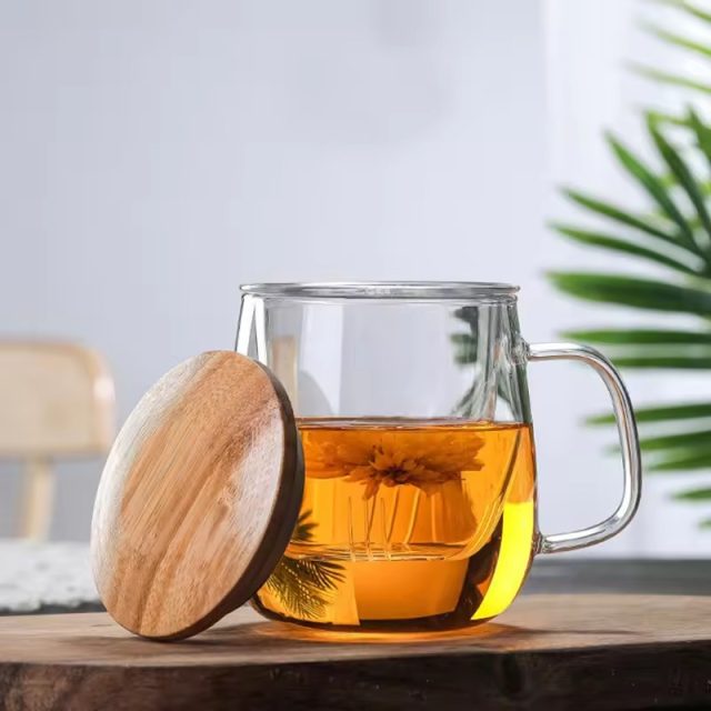 High quality glass tea cups (5)