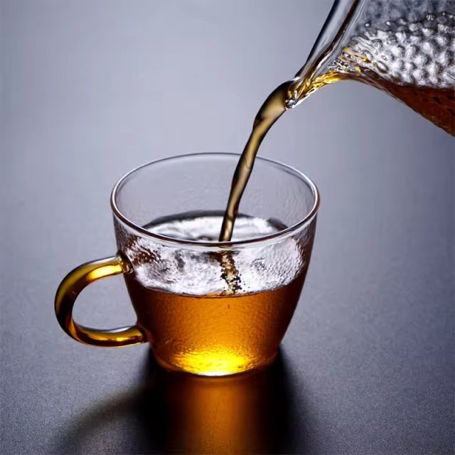 Hot selling glass tea cups Hot selling glass tea cups